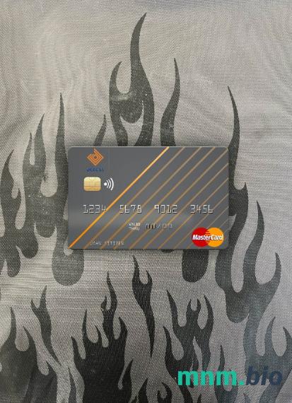 Gambia Access bank wygląd zdjęcia mastercard skan PSD + zdjęcie